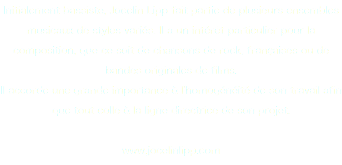 Initialement bassiste, Jocelin Lipp fait partie de plusieurs ensembles musicaux de styles variés. Il a un intérêt particulier pour la composition, que ce soit de chansons de rock, françaises ou de bandes originales de films.
Il accorde une grande importance à l'homogénéité de son travail afin que tout colle à la ligne directrice de son projet. www.jocelinlipp.com